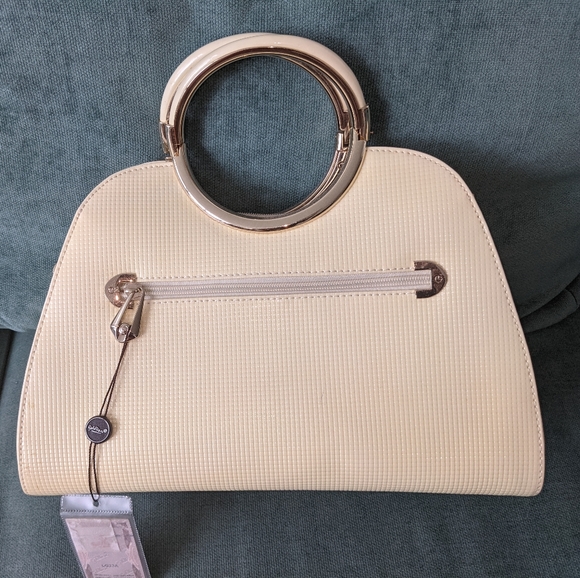 Leopard Print Cow Leather Handbag - Picture 3 of 6